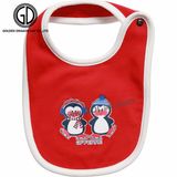 High Quality Waterproof Comfortable Animals Organic Baby Bibs