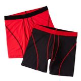Two-Pieces-Pack Plain Fashion Boxer Brief for Men