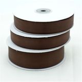 Polyester Solid Colour Grosgrain Ribbons for Package