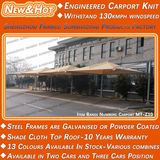 Carport Made of 10 Years Warranty Shade Cloth Carport