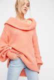 Super Cozy Tunic Sweater Featured in a Lightweight Fuzzy Fabric