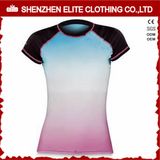 Women Sublimation Short Sleeve Rashguard (ELTRGI-46)