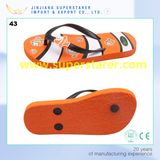 Orange Color Flip Flops, Flip Flop Beach with Fish Charm on Strap