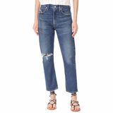 New Design Ripped Women High-Waisted Denim Jeans with Light Blue by Fly Jeans