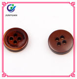 Coffee Pattern Buckle Dress Button Resin Coated Button