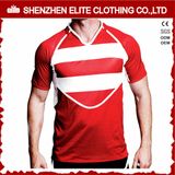 Whiolesale Custom Fashionable Striped Rugby Jersey for Mens (ELTRJI-26)