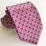 Screen Print 100% Polyester Satin Private Label Men's Ties Custom