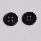 Black 4 Holes Shirt Button for Man, Woman and Kids Garment