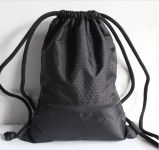 Waterproof Polyester Drawstring Backpack, Sports Bag