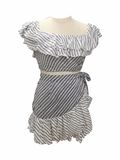 Rayon Ladies Fashion Woven Dress39