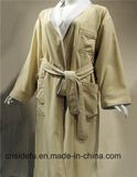 Luxury Wholesale Double Layer Mens Hotel Terry Lined Microfiber Bathrobe