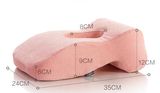 Memory Foam Slow Rebound Pillow Travel Office Napping Pillow