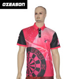 High Quality Custom Cotton Fashion Women Men Sports Breast Cancer Pink Polo Shirt