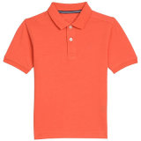 Big Boys' Short-Sleeve Stretch Deck Polo Shirt with Embroidery Logo