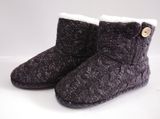 New Arrival Cheap Comfort Women Winter Knit Slipper Boots