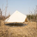 Large Space Waterproof Canvas Family Quick Hotel Bell Tent with Awning