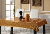 Popular Design Embossed Grain PVC Printed Tablecloth Wholesale Factory
