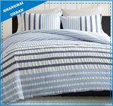 Simplicity Stripe Printed Polyester Duvet Cover Bedding Set