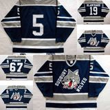 Customize Ohl Sudbury Wolves Jersey Mike Wilson Trevor Blanchard Hockey Jerseys