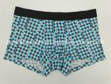 New Print Design Viscose Men's Boxer Brief Underwear