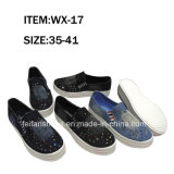 2017 Women Casual Shoes Injection Canvas Footwear (FFWX-17)