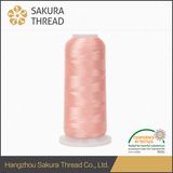 100% Polyester Filament Embroidery Thread 120d/2 Oeko-Tex 1 Class