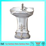 Cheap Pedestal Sinks, Outdoor Wash-Basin, Art Color Wash Basin