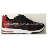 Hot Sale Sports Shoes Running Shoe with Flyknit Upper