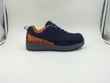 Sports Style Strong Wearable Fabric Flyknit Safety Working Shoes (16039)