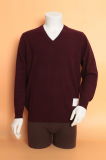 Yak Wool/ Cashmere V Neck Round Neck Long Sleeve Sweater/Clothing/Garment/Knitwear