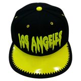 Custom Snapback Basell Cap with Bright PU Top Peak Gjfp17190