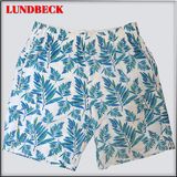 Flower Men's Board Shorts for Summer Wear