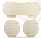 Factory Full Set Milk White Bead Car Seat Cushion