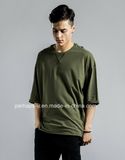 News Design Young Mens Hip Hop T-Shirt with Bat Wing Sleeve