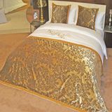 100% Cotton Embroidery Hotel Bedding Set Bed Sheet