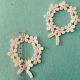 Cotton Flower Cloth Sticker Lace for Decoration