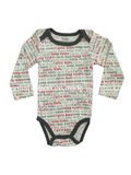 Allover Picture Print Baby Romper