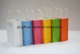 Color Kraft Paper Gift Bag with Twisted Handle