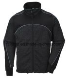 Men's Knitted Jacket Waterproof Workwear with Reflective Strips