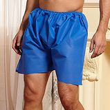 Blue Disposable Boxer for Men/Travel/SPA/Massage