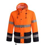 Best Polyester Raincoat Police Raincoat Luminous Waterproof
