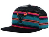 Colorfull Stripes Bulls Embroidery Adjustable Snpback Cap