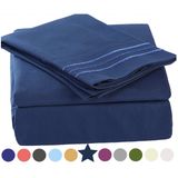 1500 1700 Brushed Microfiber 4 Piece Sheet Bedding Set