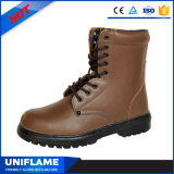High Quality Fancy Smooth Finished Leather Upper Safety Boots