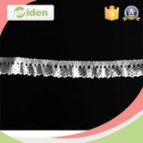 Super Quality Most Popular Elastic Cotton Crochet Lace, Scalloped Lace