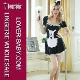 Fashion Sexy Lingerie French Maid Costume (L1065)