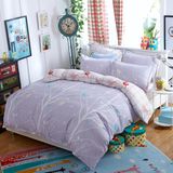 Cheap Polyester High Quality Printed Home Bedsheet Set