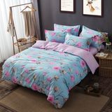 Luxury Printed Cotton Duvet Cover Bed Sheet