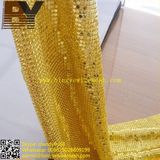 Metal Cloth Curtain/Home Decoration Metallic Cloth/Metallic Fabric/Metal Mesh Curtain