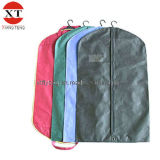 Black Nylon Garment Bag with PVC Pouch (FLY-XZ002)